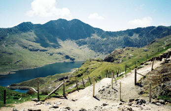 Bwlch y Moch on Snowdon PYG Track